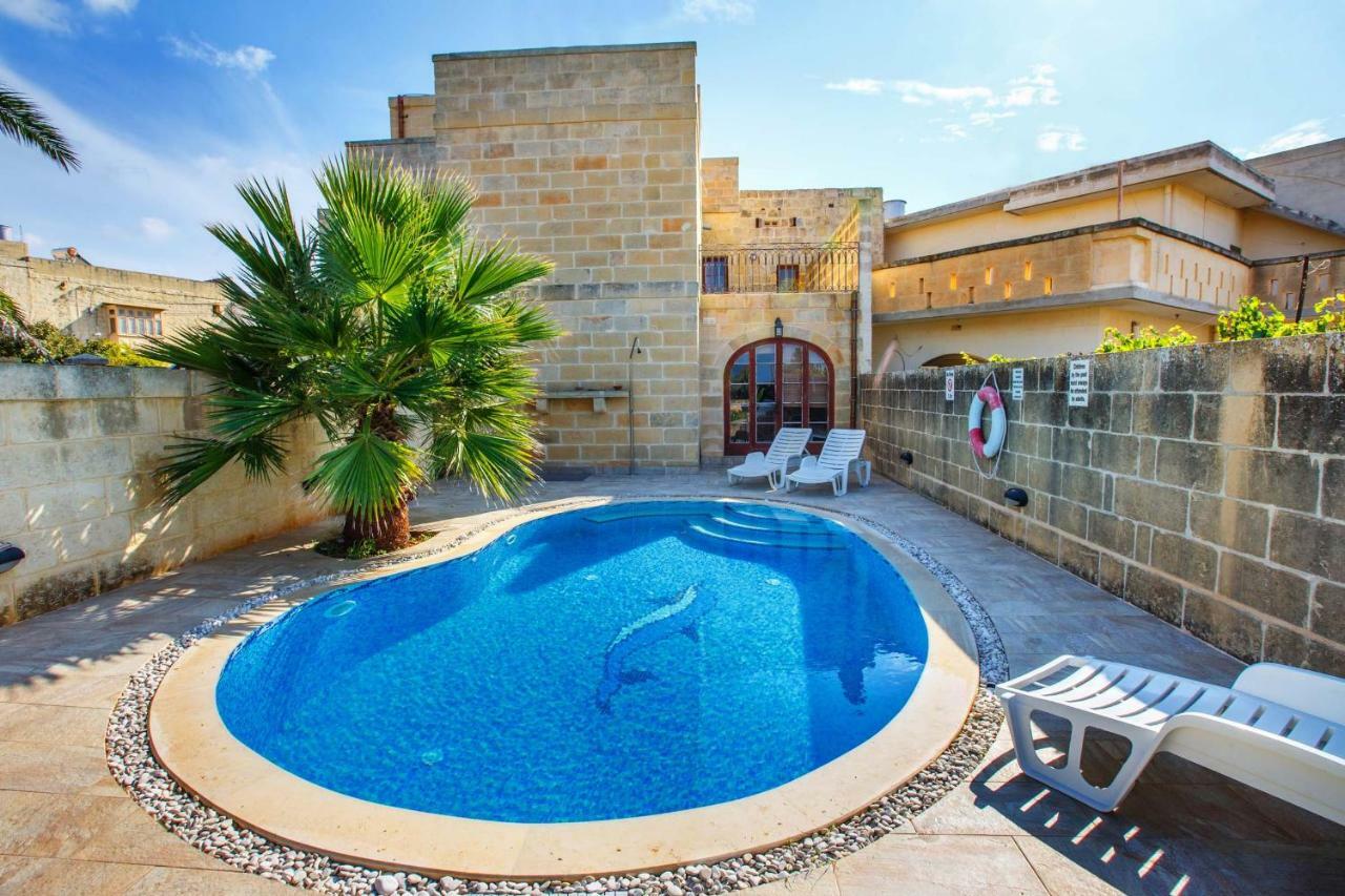 Il-Veduta Holiday Farmhouse With Sunny Private Pool In Island Of Gozo Għarb Exterior foto