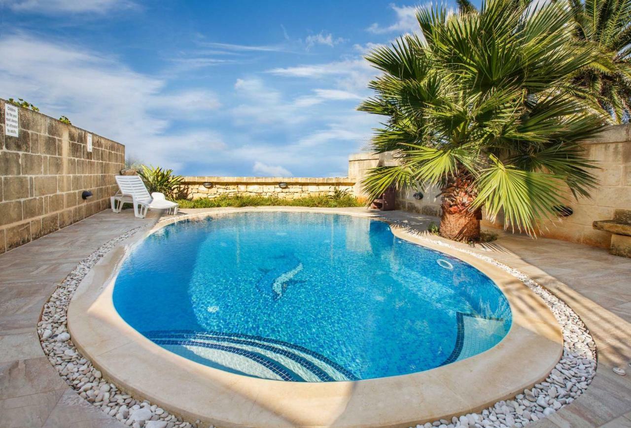 Il-Veduta Holiday Farmhouse With Sunny Private Pool In Island Of Gozo Għarb Exterior foto